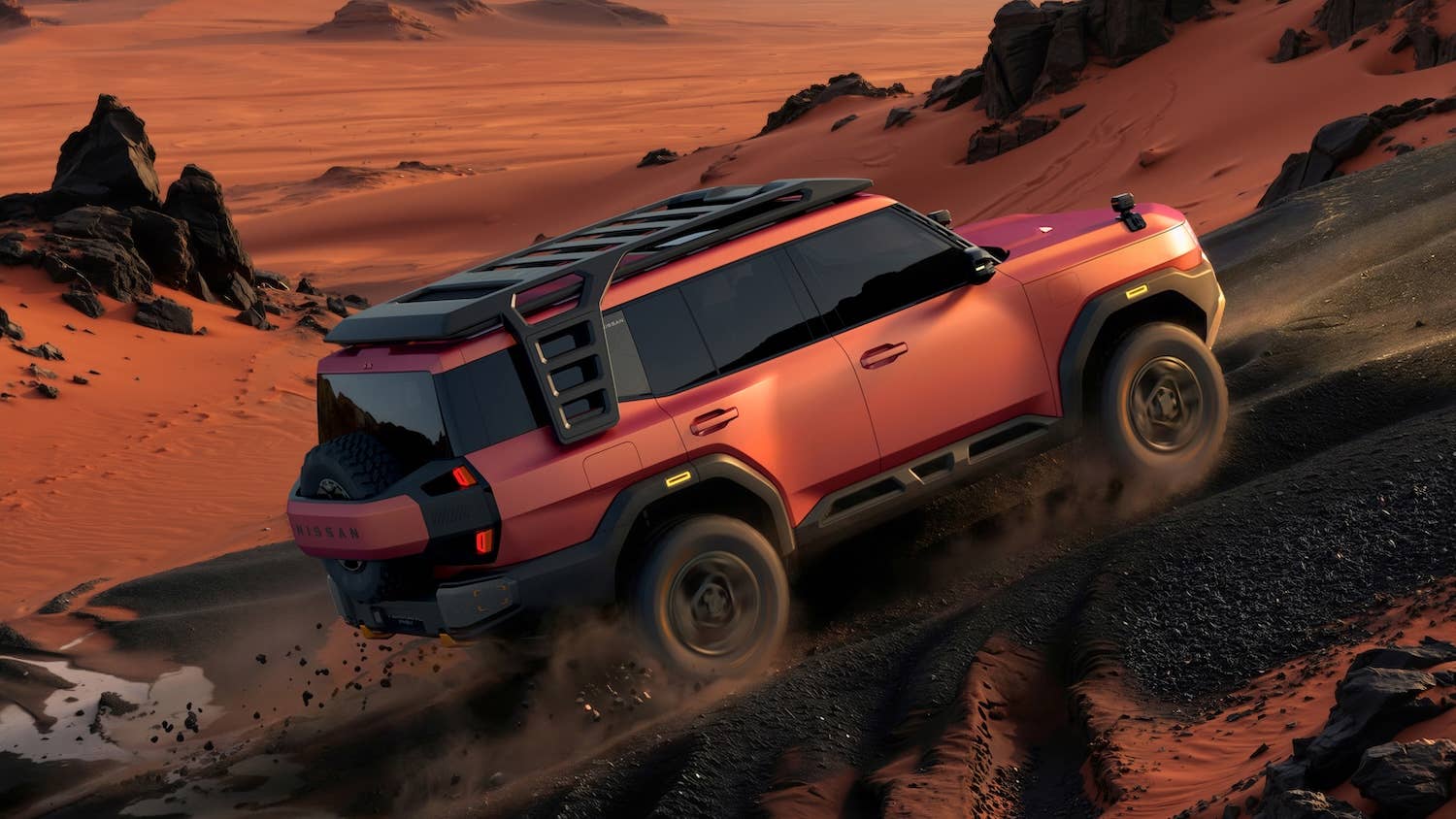 2028 2029 New Xterra 3rd Gen 2029 Xterra's rugged design direction may be previewed by Terrano Concept bjms2026_terrano_09